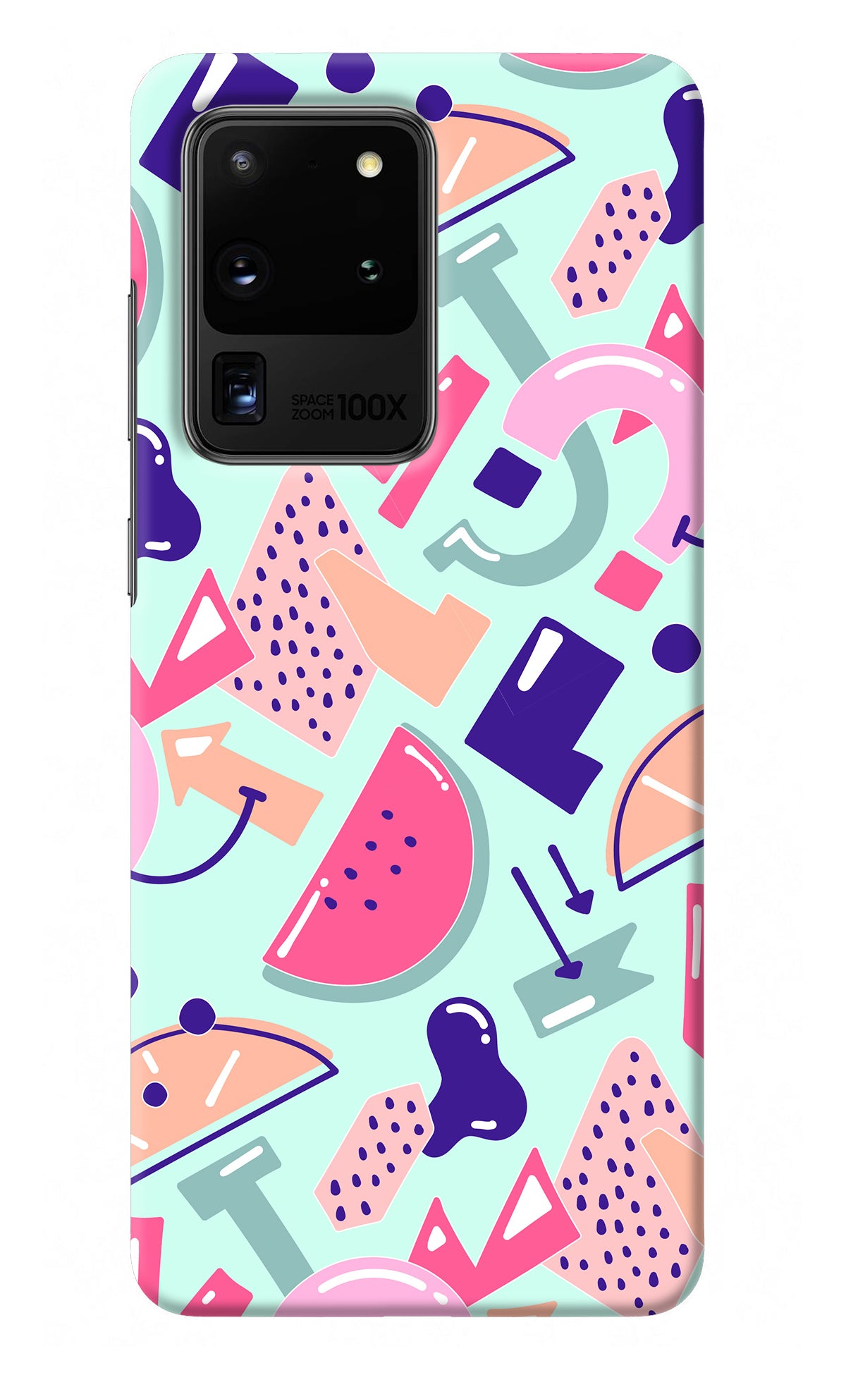 Doodle Pattern Samsung S20 Ultra Back Cover