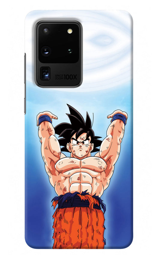 Goku Power Samsung S20 Ultra Back Cover