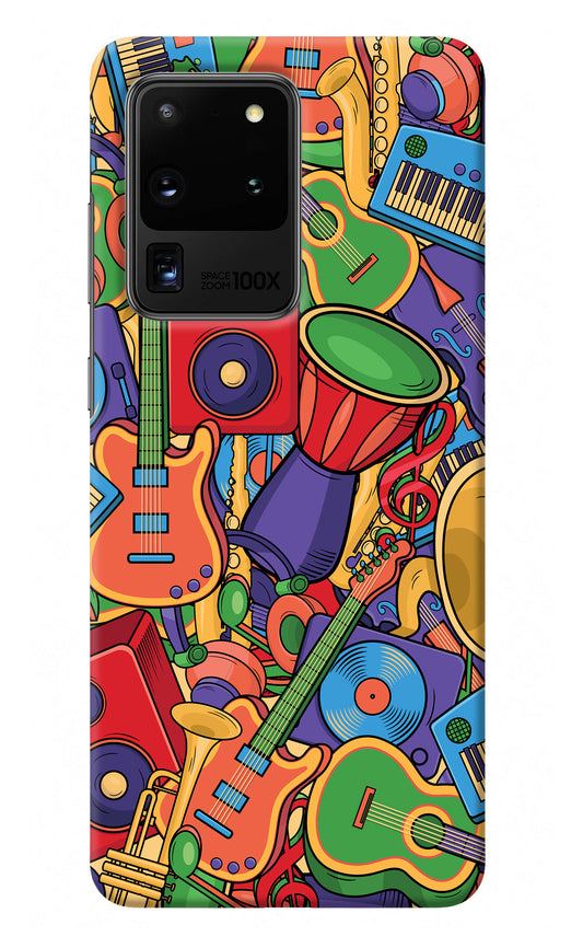 Music Instrument Doodle Samsung S20 Ultra Back Cover