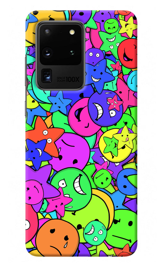 Fun Doodle Samsung S20 Ultra Back Cover