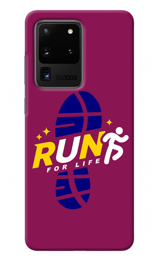 Run for Life Samsung S20 Ultra Back Cover