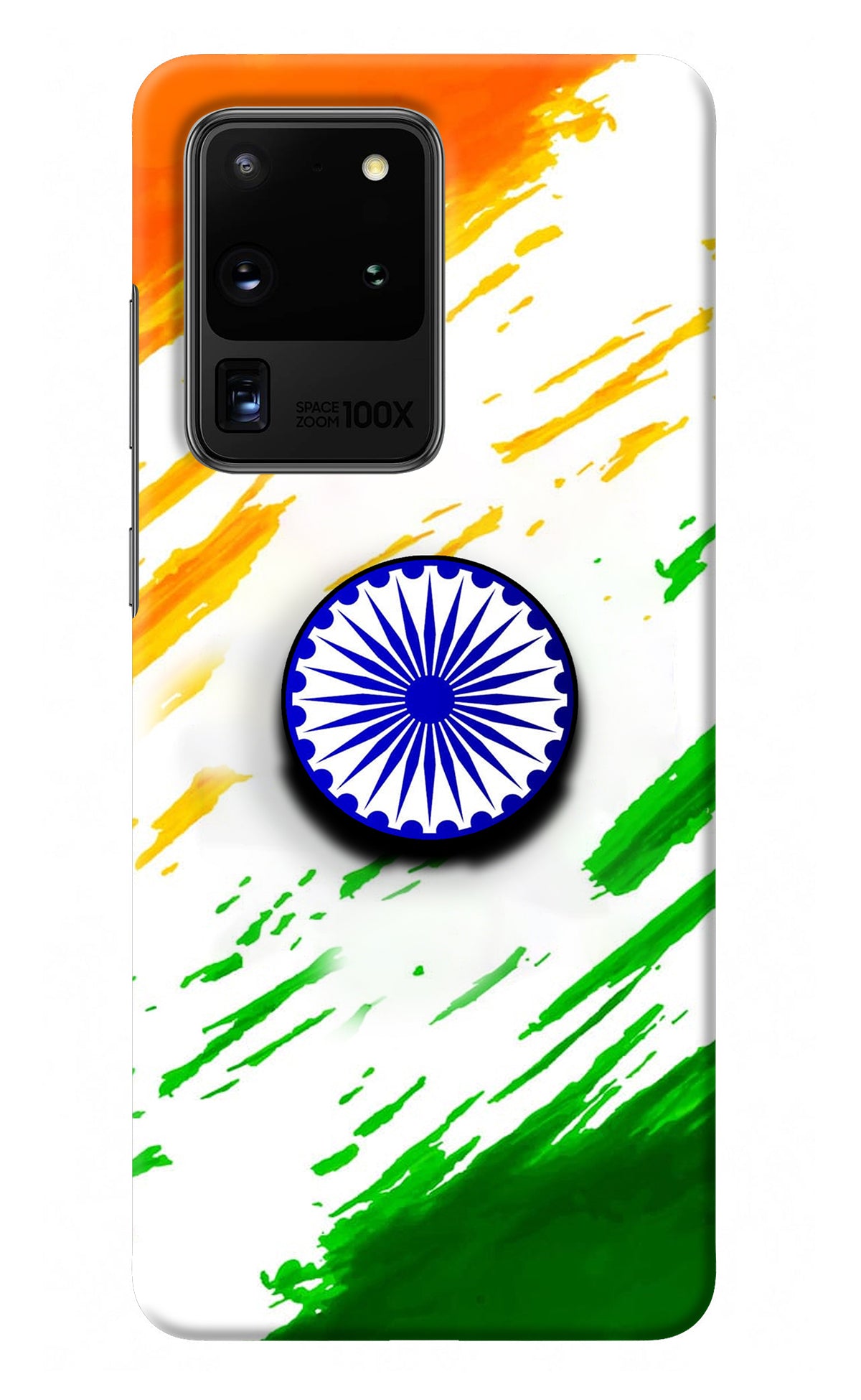 Indian Flag Ashoka Chakra Samsung S20 Ultra Pop Case