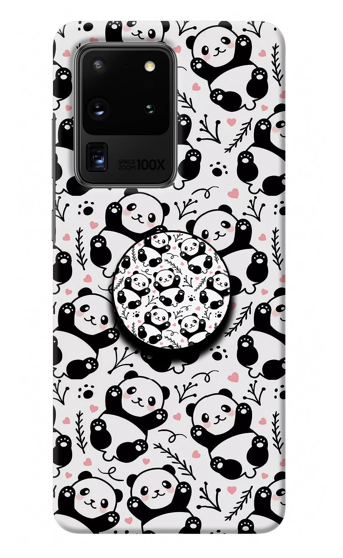 Cute Panda Samsung S20 Ultra Pop Case