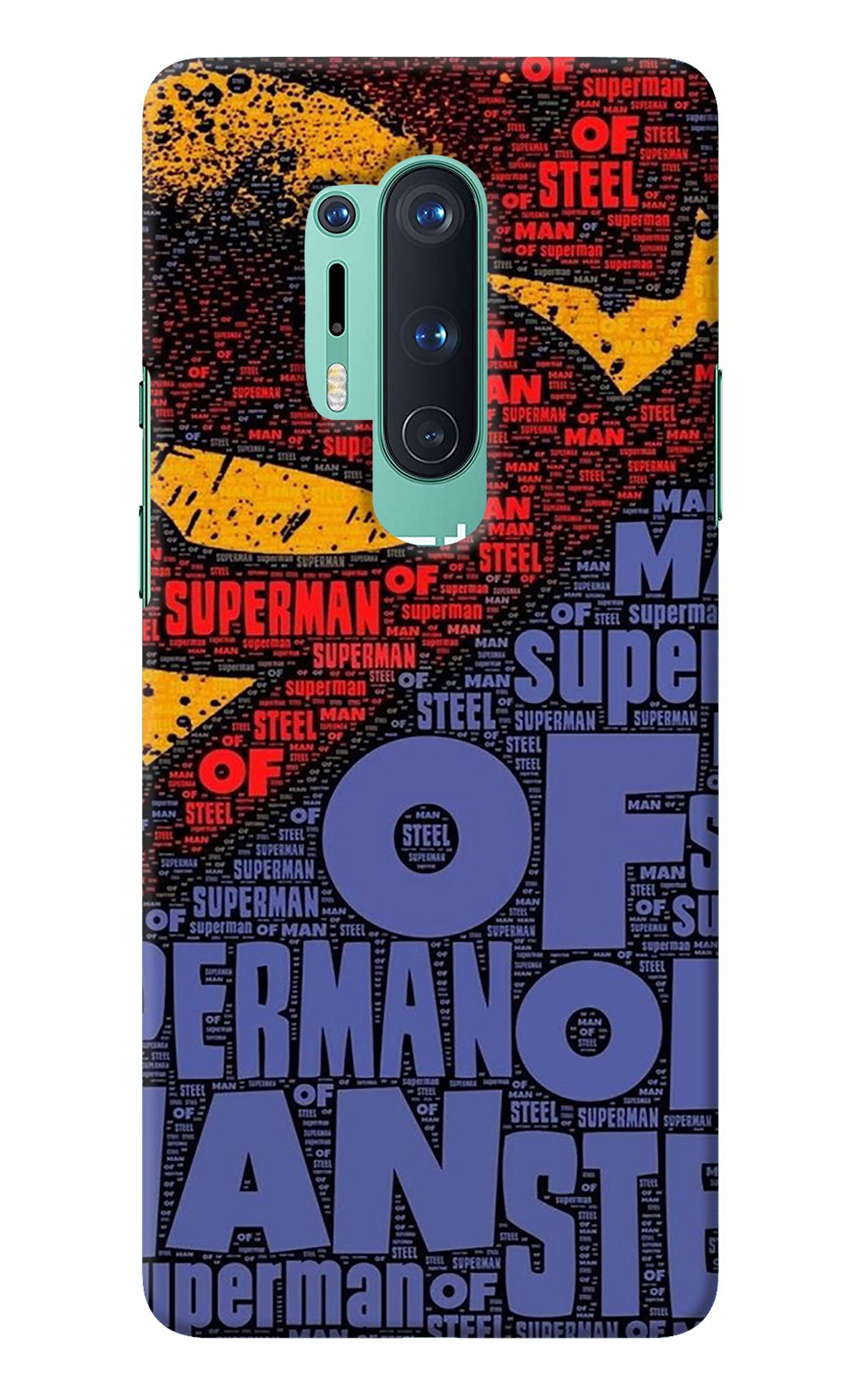 Superman Oneplus 8 Pro Back Cover