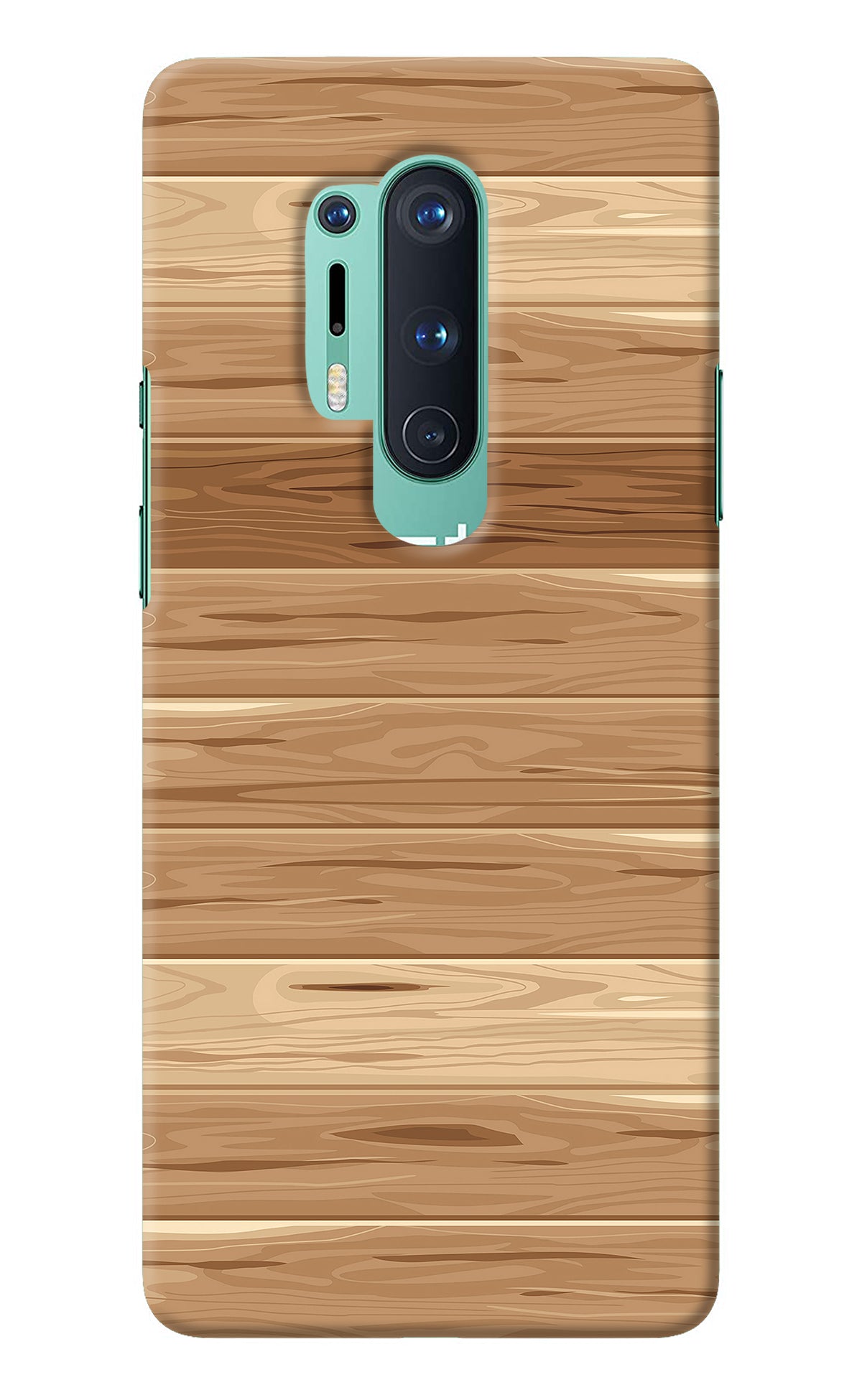 Wooden Vector Oneplus 8 Pro Back Cover