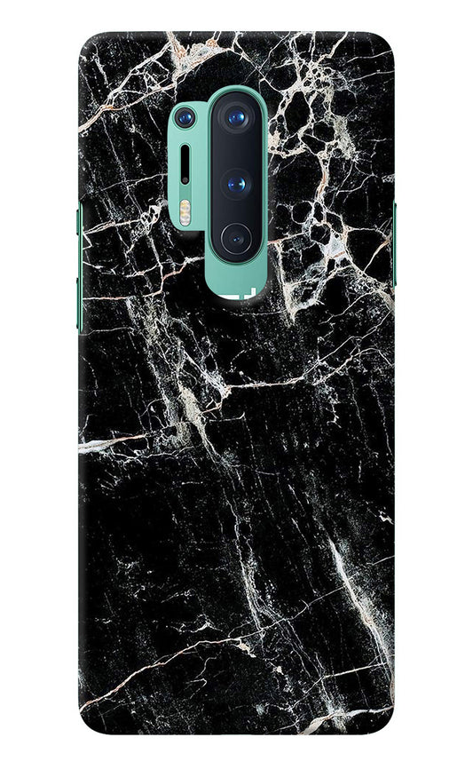Black Marble Texture Oneplus 8 Pro Back Cover