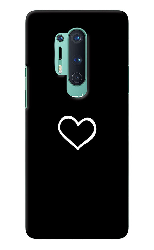 Heart Oneplus 8 Pro Back Cover
