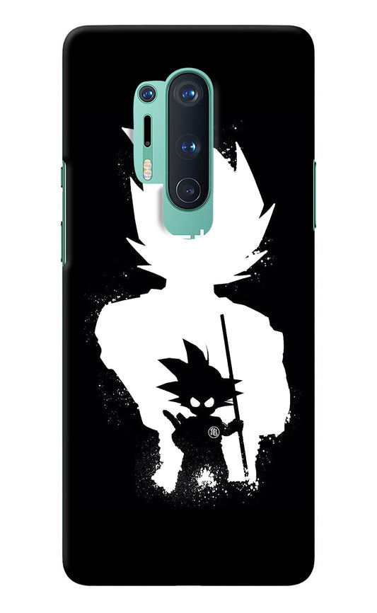 Goku Shadow Oneplus 8 Pro Back Cover