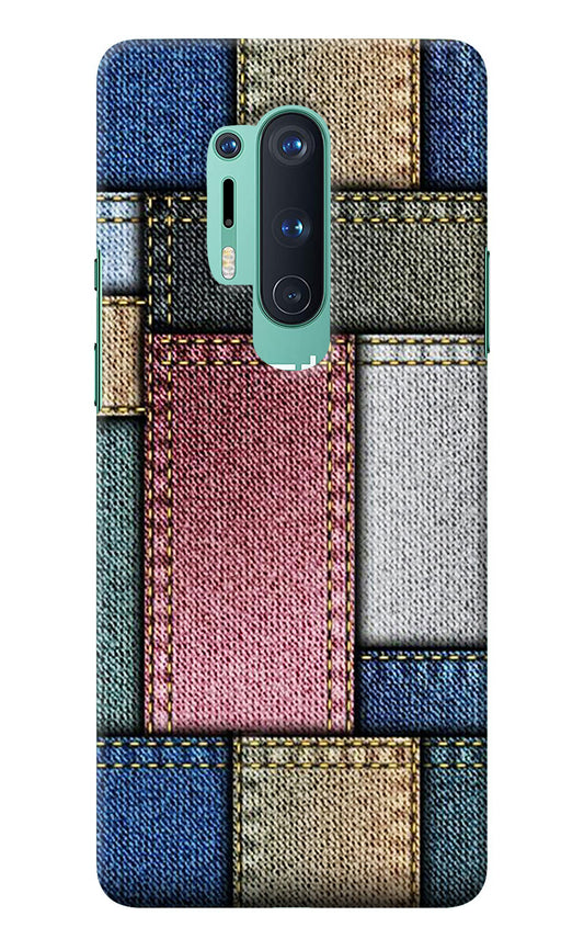 Multicolor Jeans Oneplus 8 Pro Back Cover