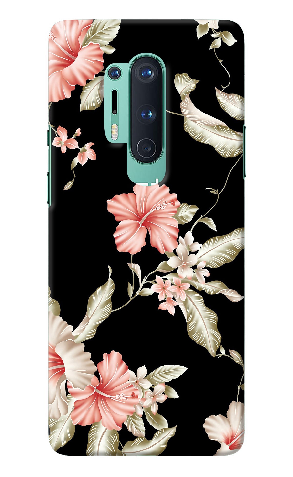 Flowers Oneplus 8 Pro Back Cover