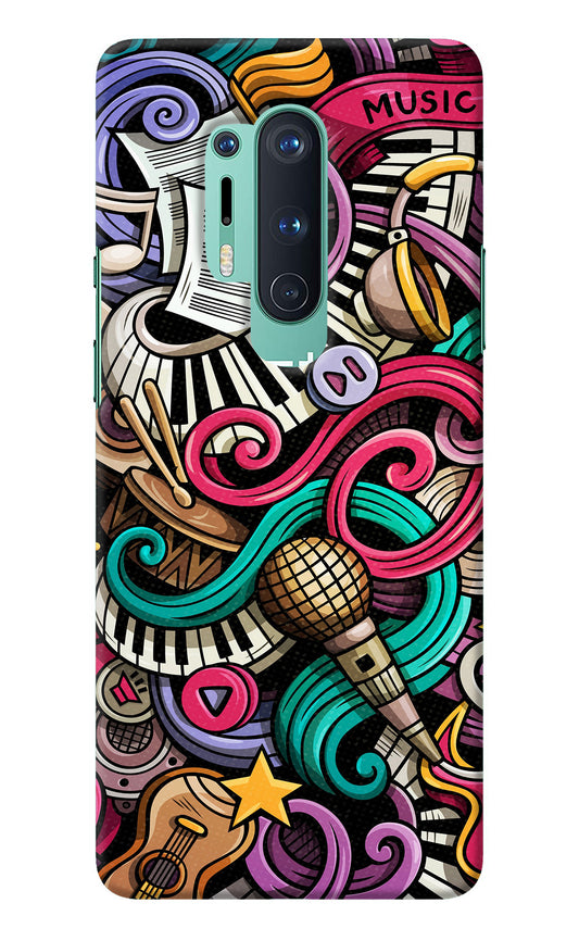 Music Abstract Oneplus 8 Pro Back Cover