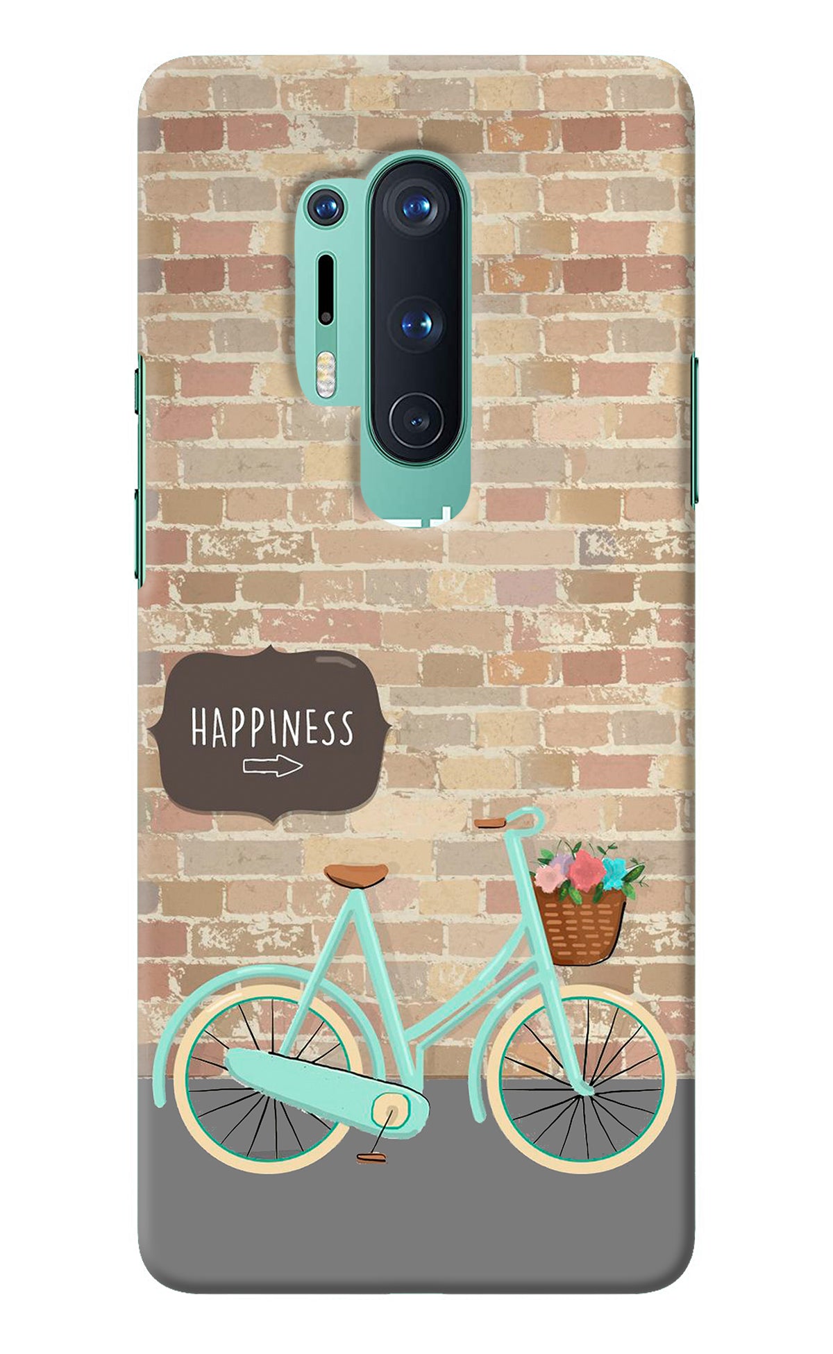 Happiness Artwork Oneplus 8 Pro Back Cover