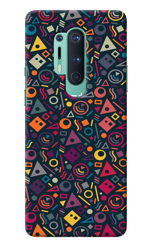 Geometric Abstract Oneplus 8 Pro Back Cover