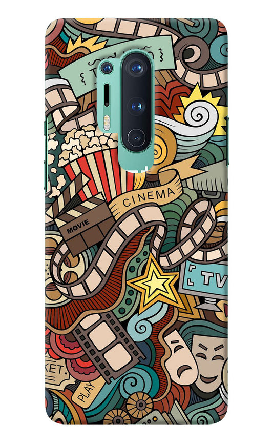 Cinema Abstract Oneplus 8 Pro Back Cover