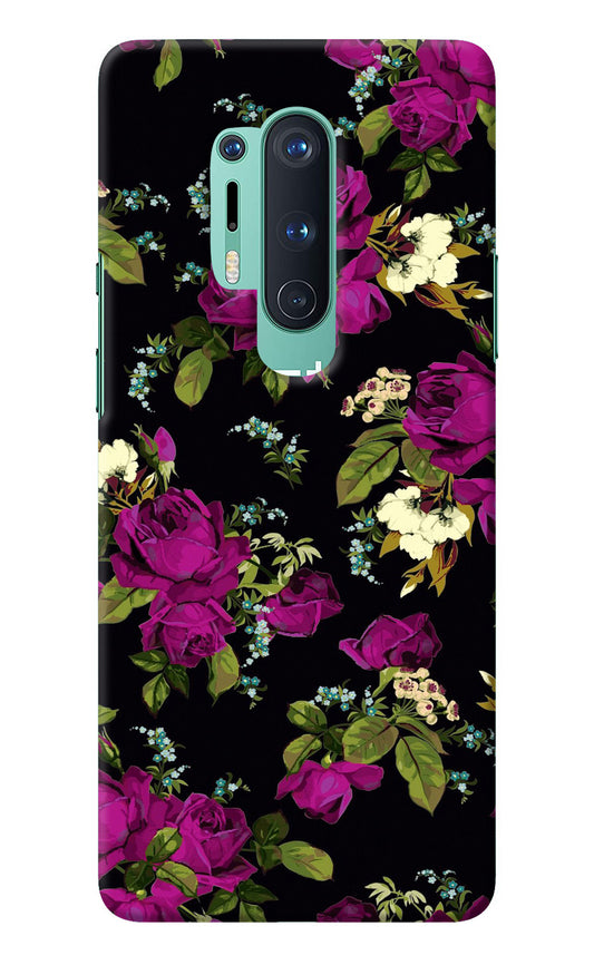 Flowers Oneplus 8 Pro Back Cover