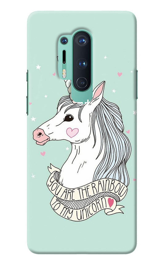 Unicorn Wallpaper Oneplus 8 Pro Back Cover