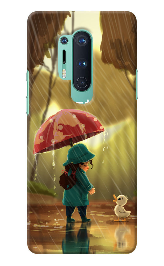 Rainy Day Oneplus 8 Pro Back Cover