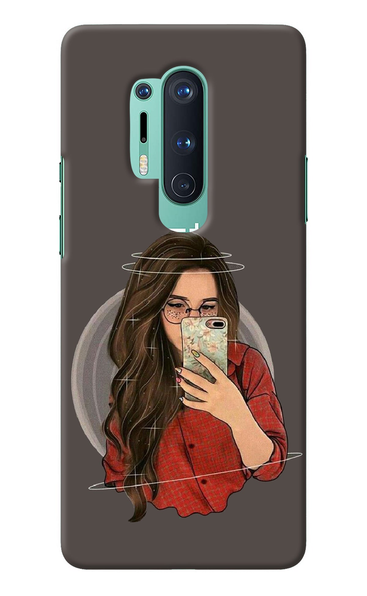 Selfie Queen Oneplus 8 Pro Back Cover