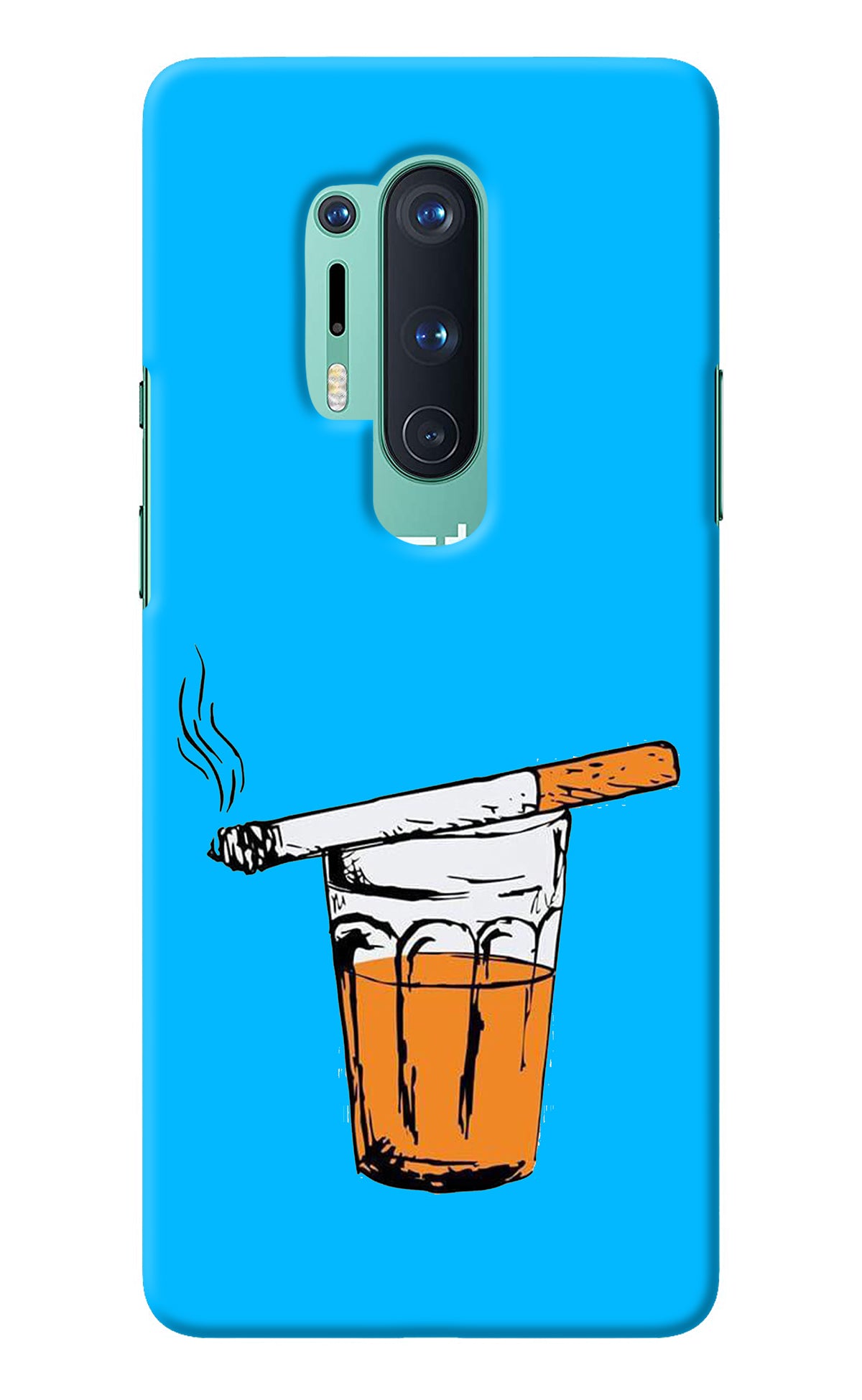 Chai Sutta Oneplus 8 Pro Back Cover