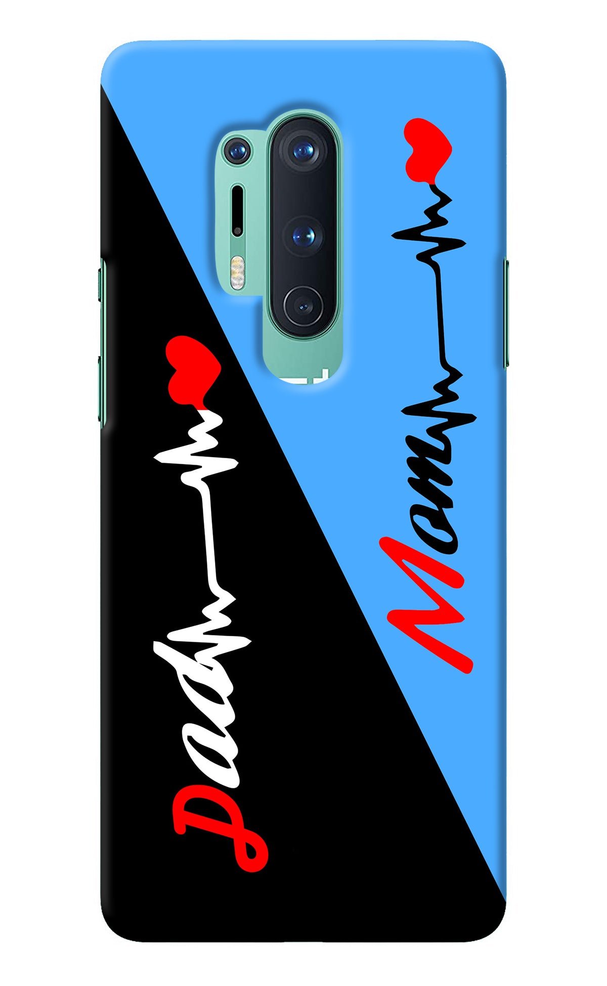 Mom Dad Oneplus 8 Pro Back Cover