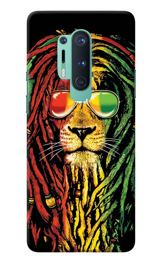 Rasta Lion Oneplus 8 Pro Back Cover