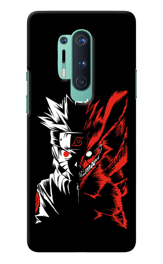 Naruto Two Face Oneplus 8 Pro Back Cover