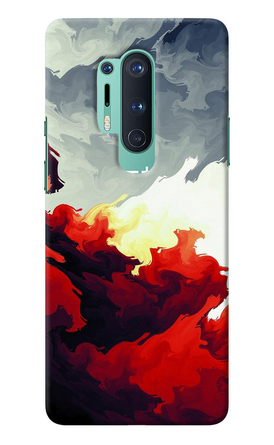 Fire Cloud Oneplus 8 Pro Back Cover