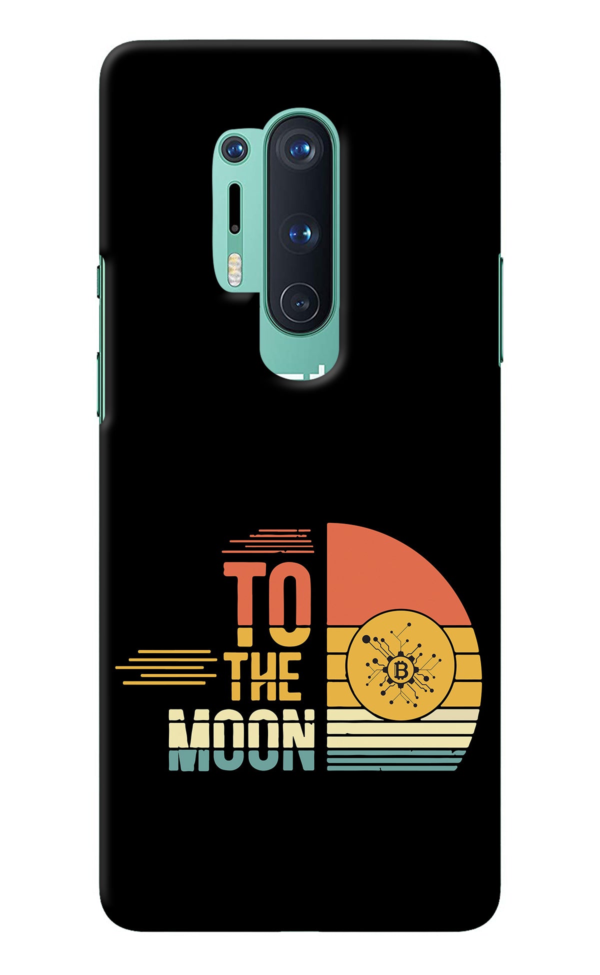 To the Moon Oneplus 8 Pro Back Cover