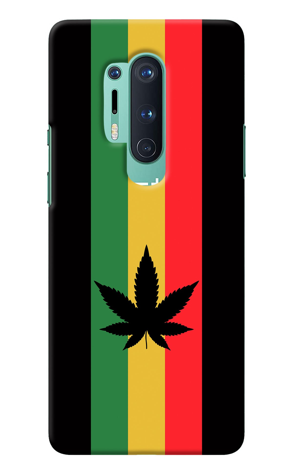 Weed Flag Oneplus 8 Pro Back Cover