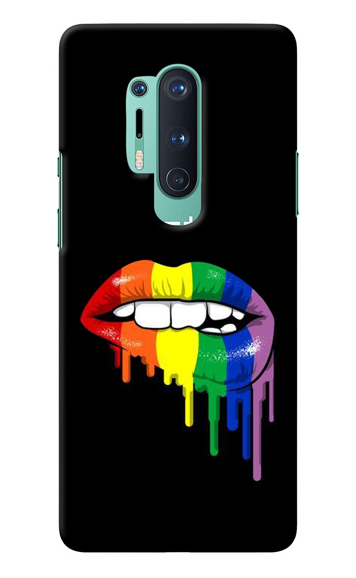 Lips Biting Oneplus 8 Pro Back Cover