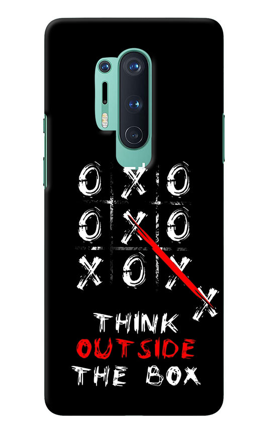 Think out of the BOX Oneplus 8 Pro Back Cover