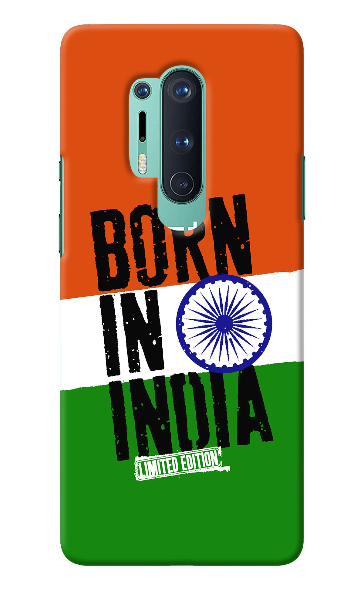 Born in India Oneplus 8 Pro Back Cover