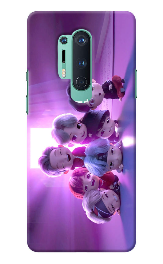 BTS Chibi Oneplus 8 Pro Back Cover