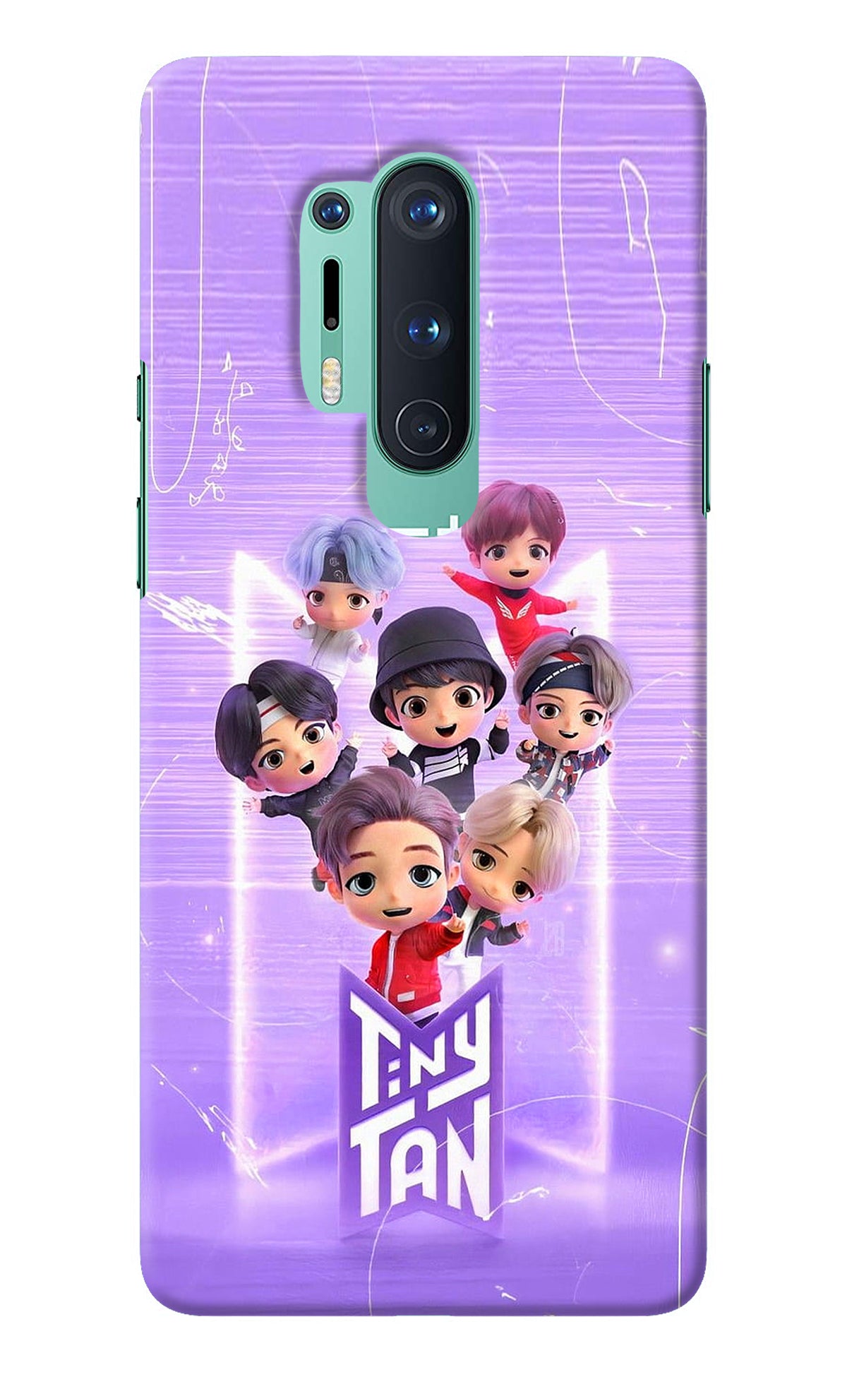 BTS Tiny Tan Oneplus 8 Pro Back Cover