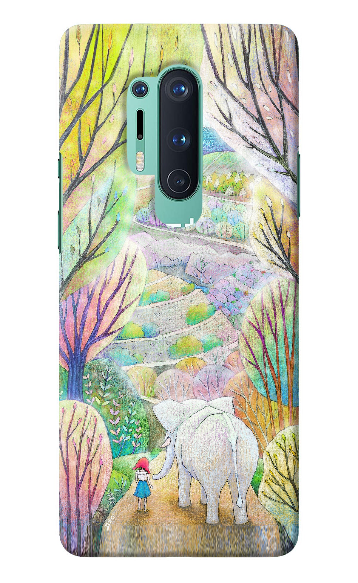 Nature Painting Oneplus 8 Pro Back Cover