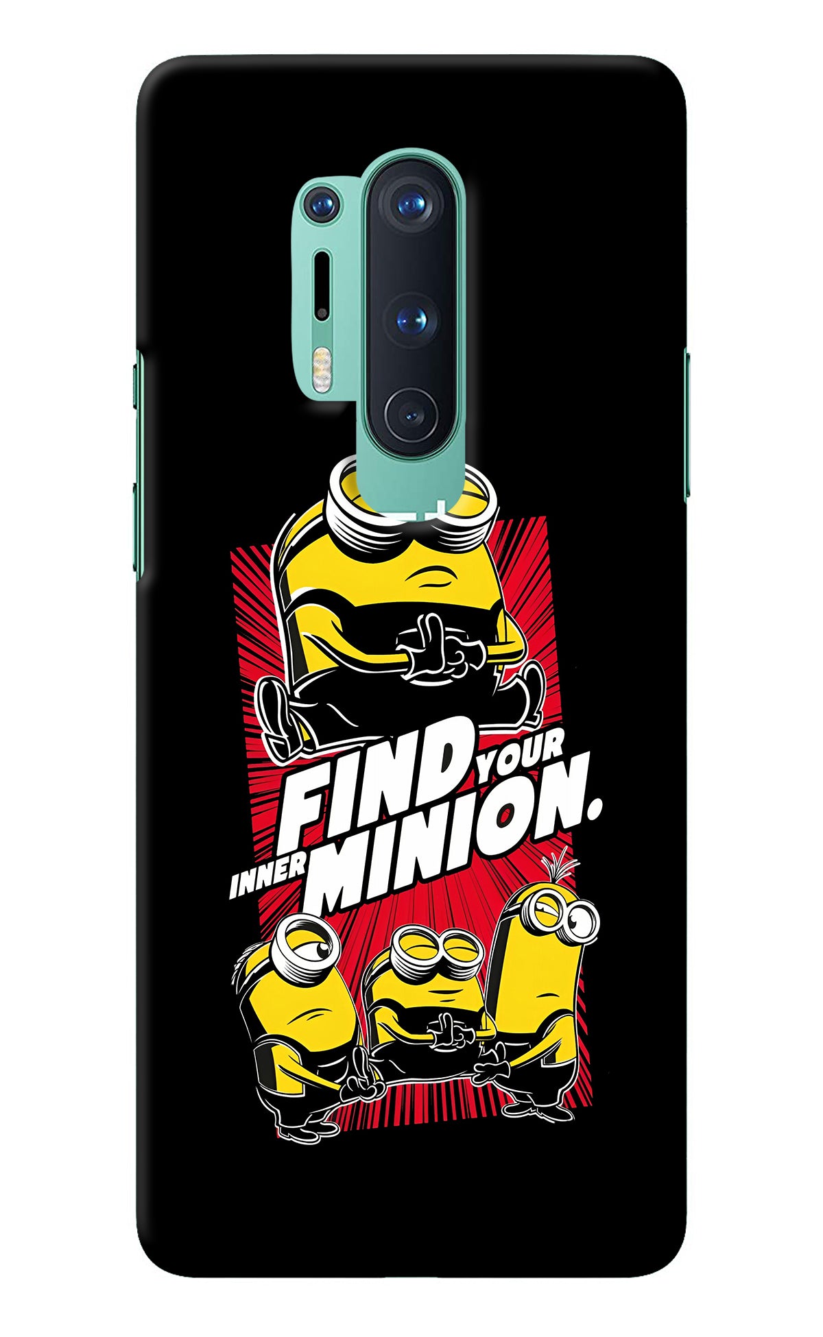 Find your inner Minion Oneplus 8 Pro Back Cover