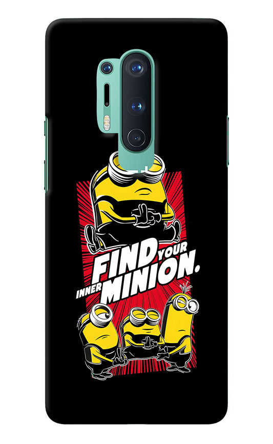 Find your inner Minion Oneplus 8 Pro Back Cover