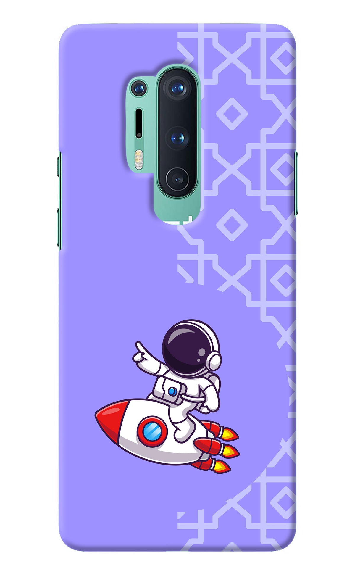 Cute Astronaut Oneplus 8 Pro Back Cover