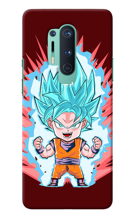 Goku Little Oneplus 8 Pro Back Cover