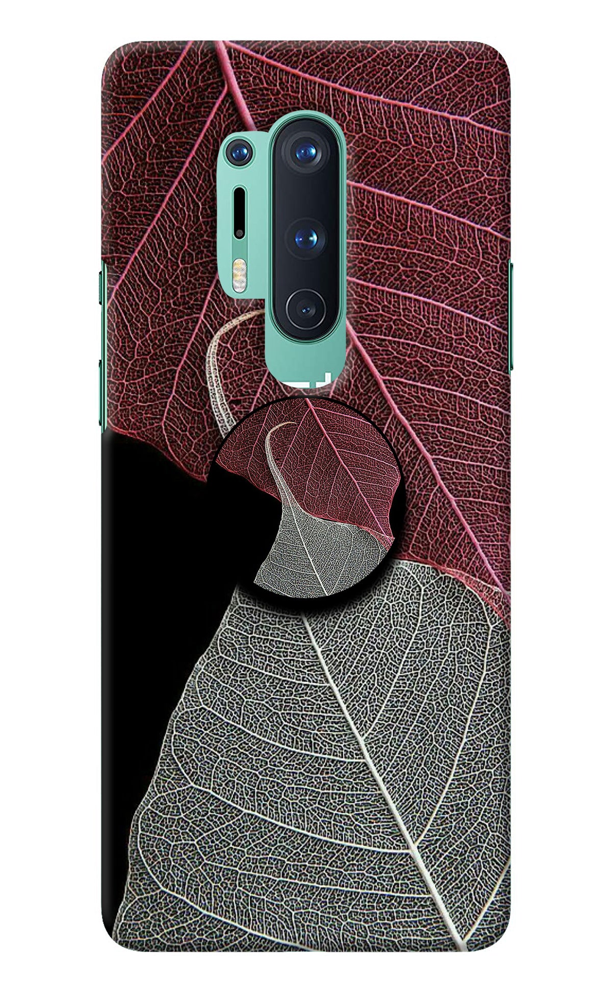 Leaf Pattern Oneplus 8 Pro Pop Case