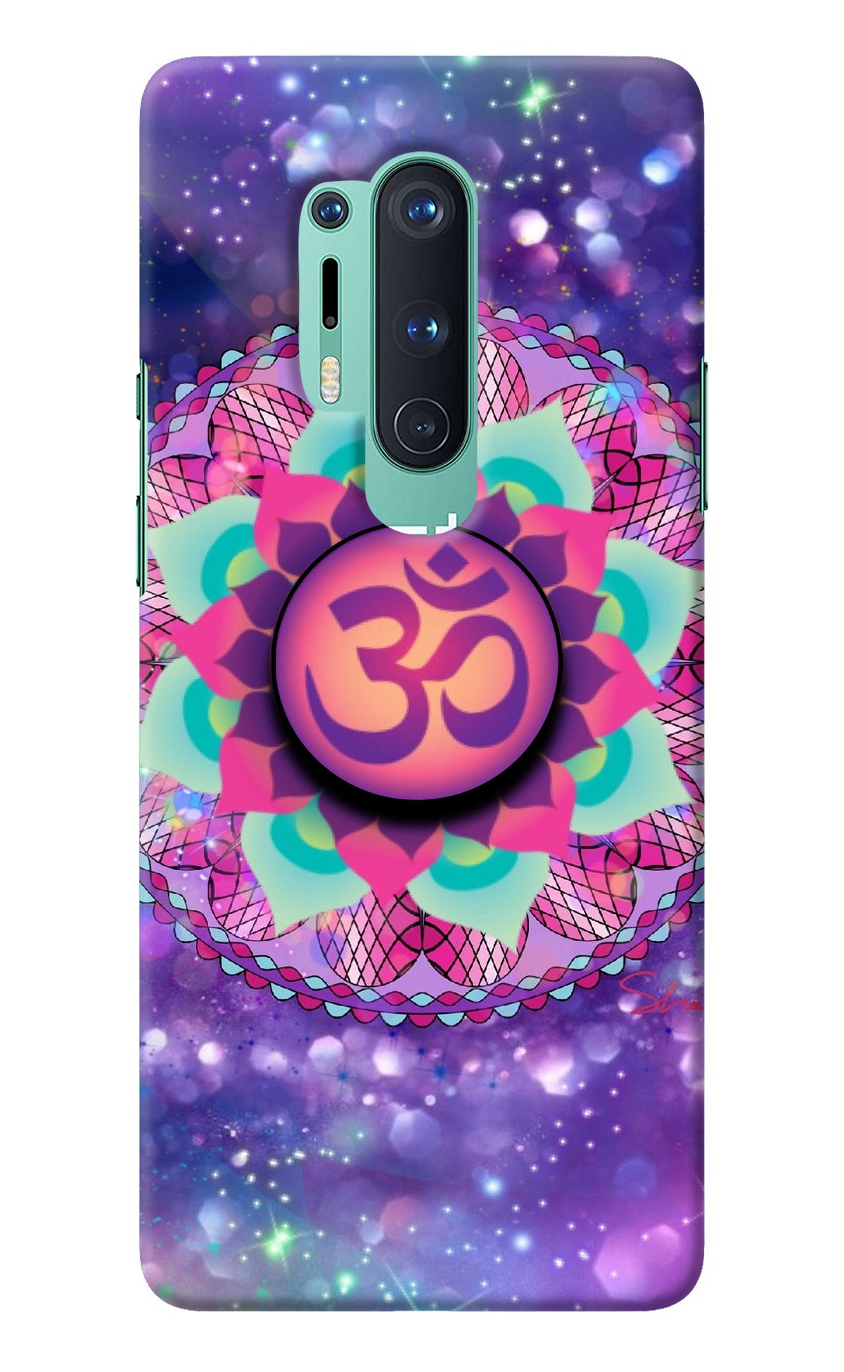 Om Purple Oneplus 8 Pro Pop Case