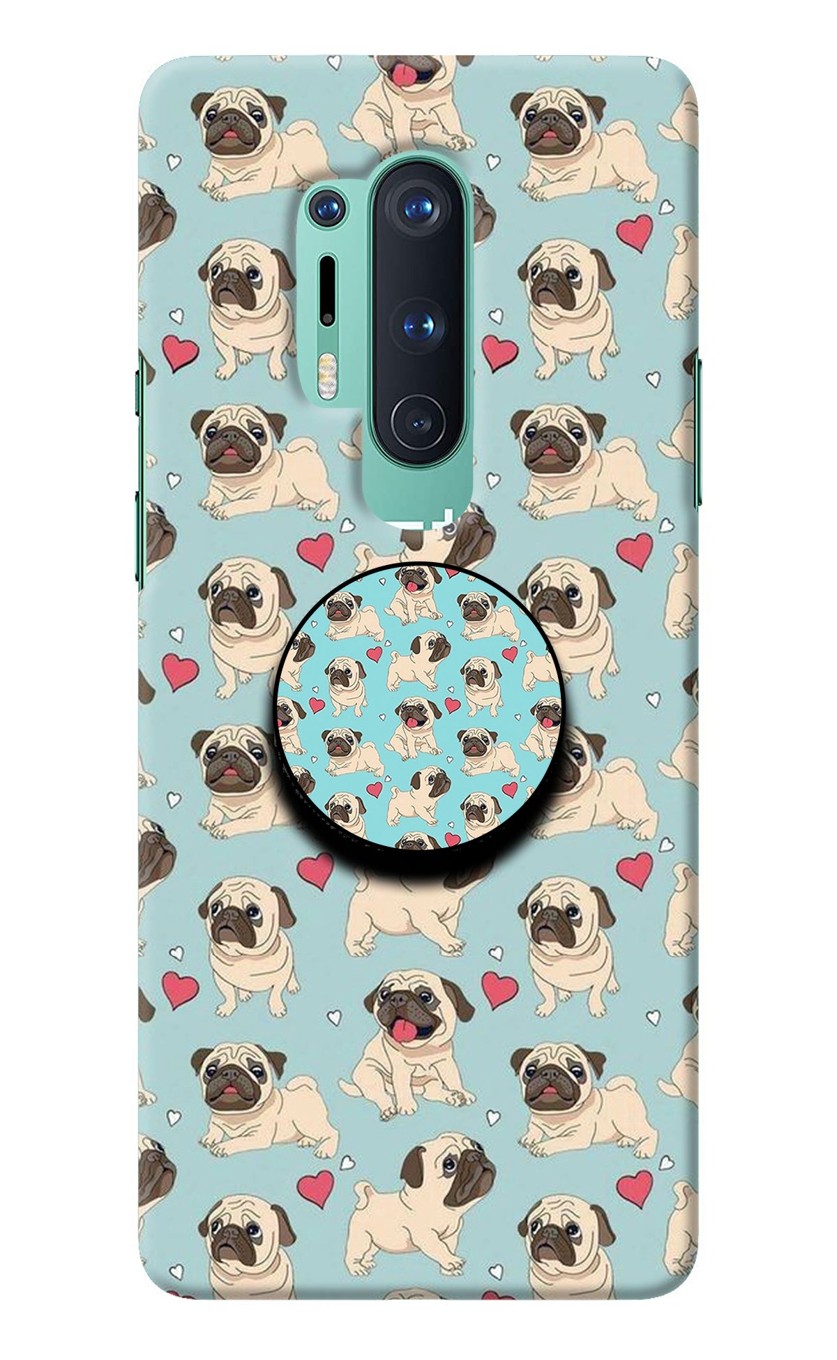 Pug Dog Oneplus 8 Pro Pop Case