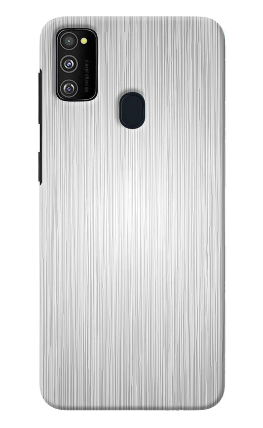 Wooden Grey Texture Samsung M21 2020 Back Cover