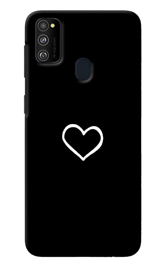 Heart Samsung M21 2020 Back Cover