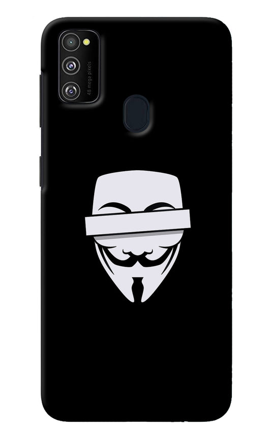 Anonymous Face Samsung M21 2020 Back Cover