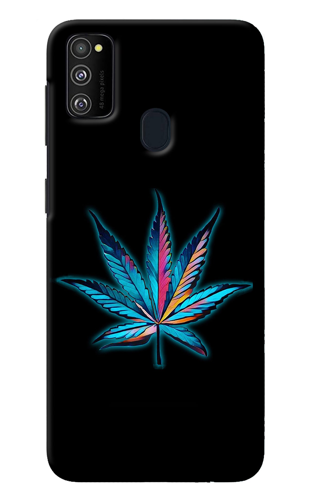 Weed Samsung M21 2020 Back Cover