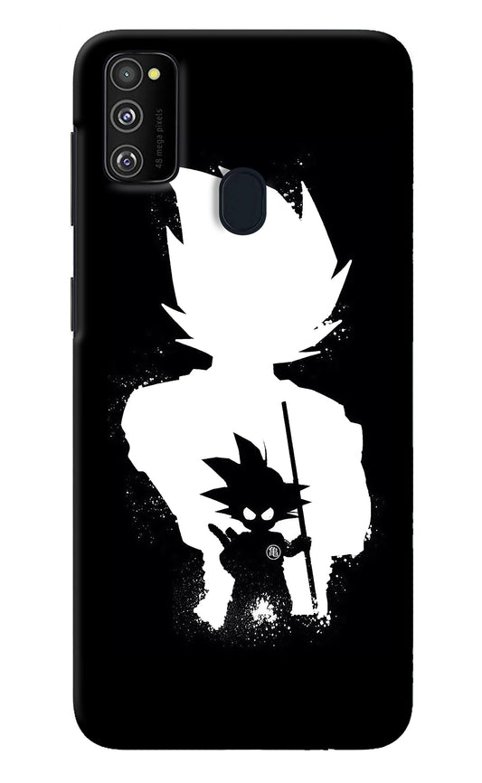 Goku Shadow Samsung M21 2020 Back Cover