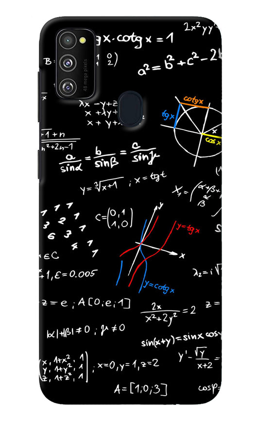 Mathematics Formula Samsung M21 2020 Back Cover