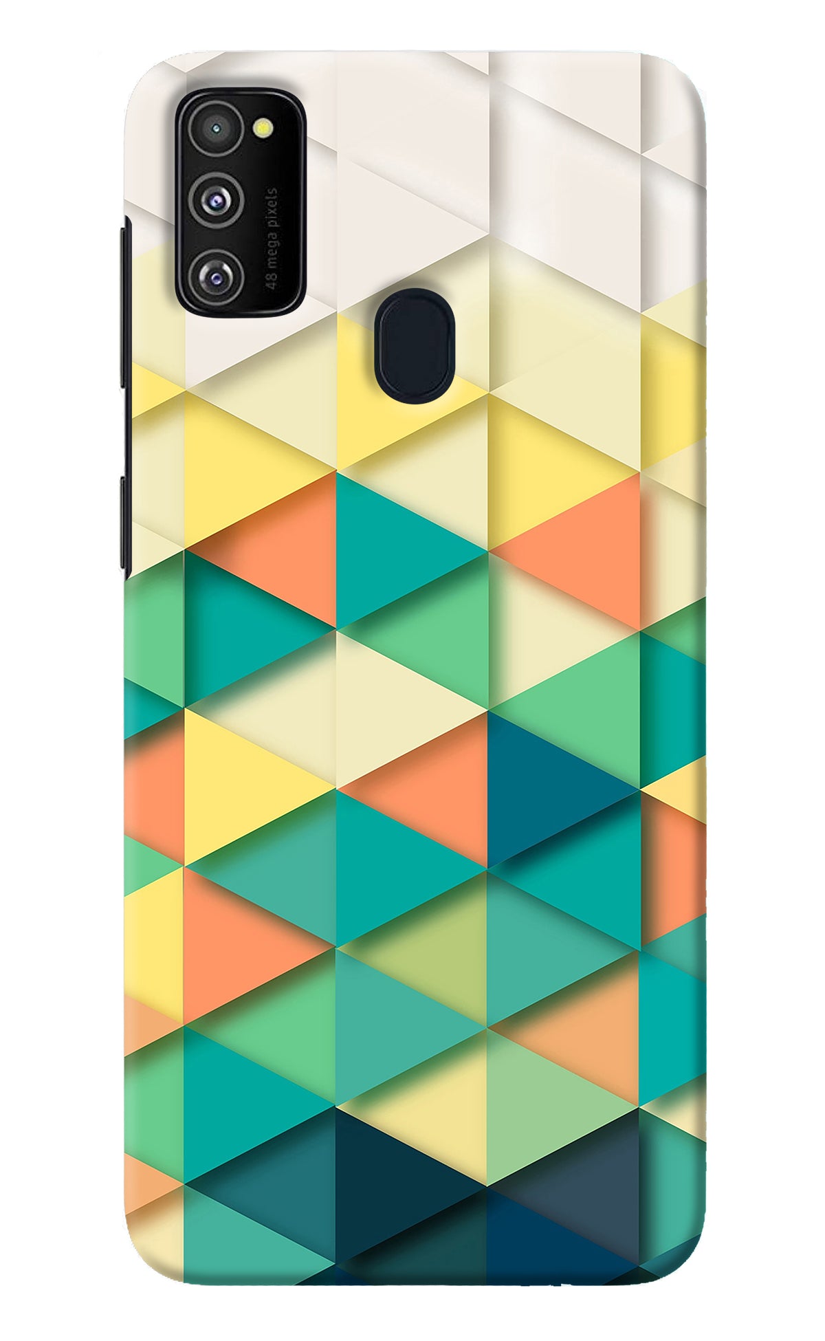 Abstract Samsung M21 2020 Back Cover