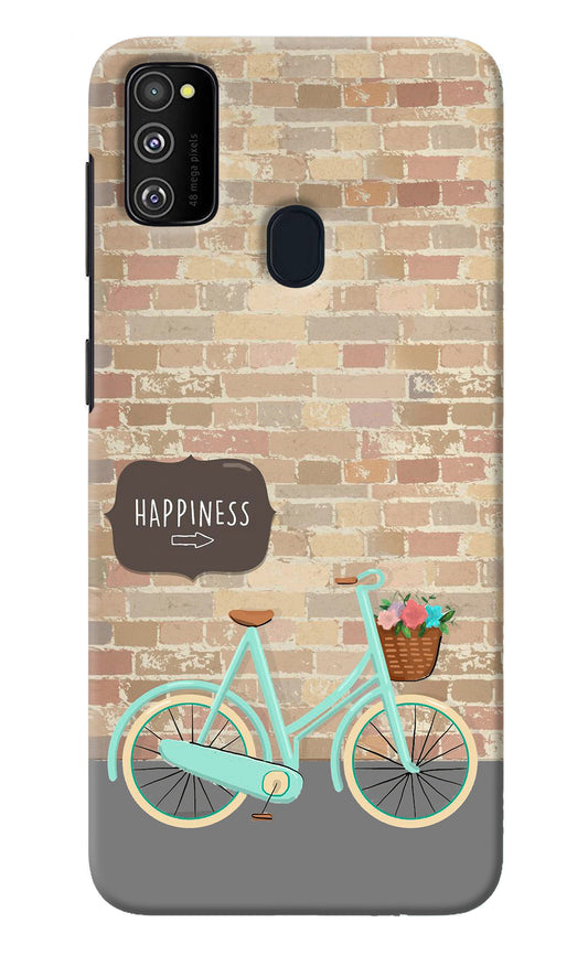 Happiness Artwork Samsung M21 2020 Back Cover